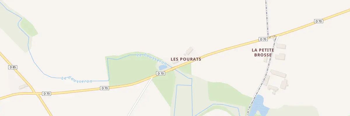 Plan du 5085 Les Pourats à Condé
