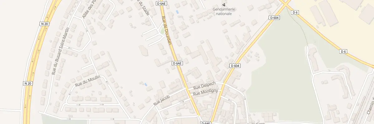 Plan du 20 Rue de Dourdan à Angerville