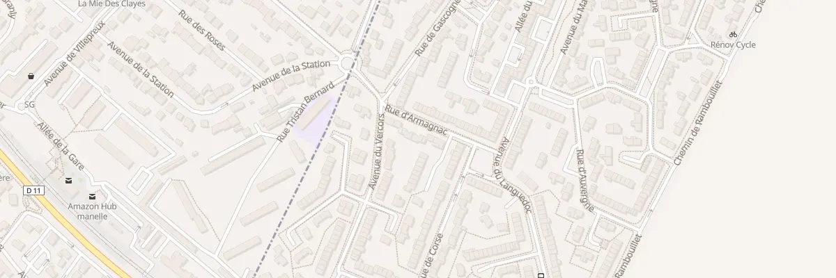 Plan du 5 Rue d’Armagnac à Villepreux