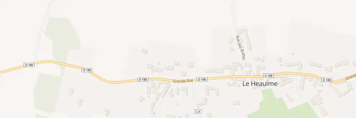 Plan du 42 Gr Grande Rue au Heaulme