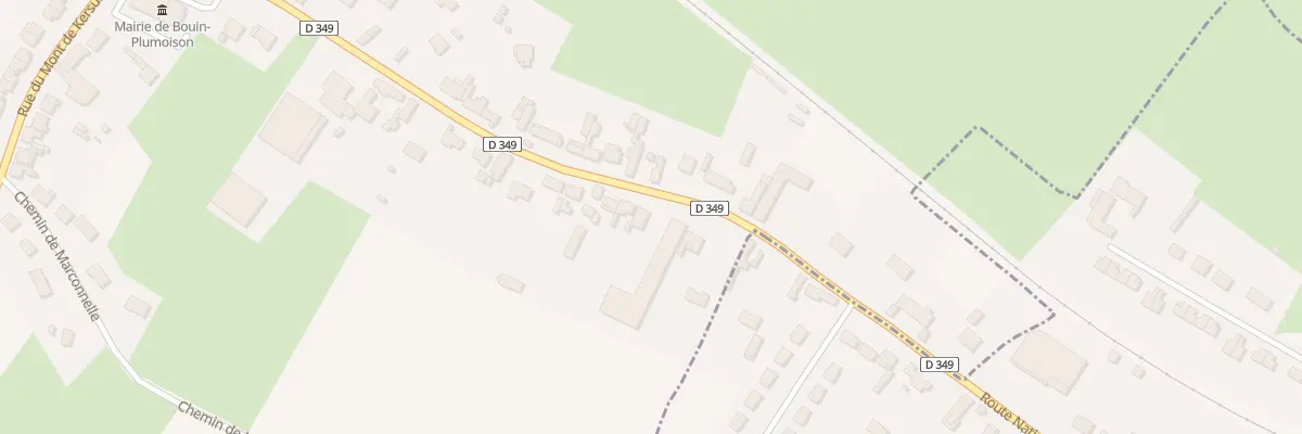 Plan du 247B Rte Nationale à Bouin-Plumoison