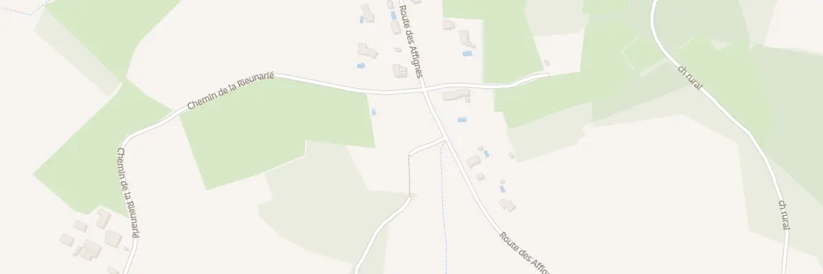 Plan du 5500 Les Affignes à Labessière-Candeil