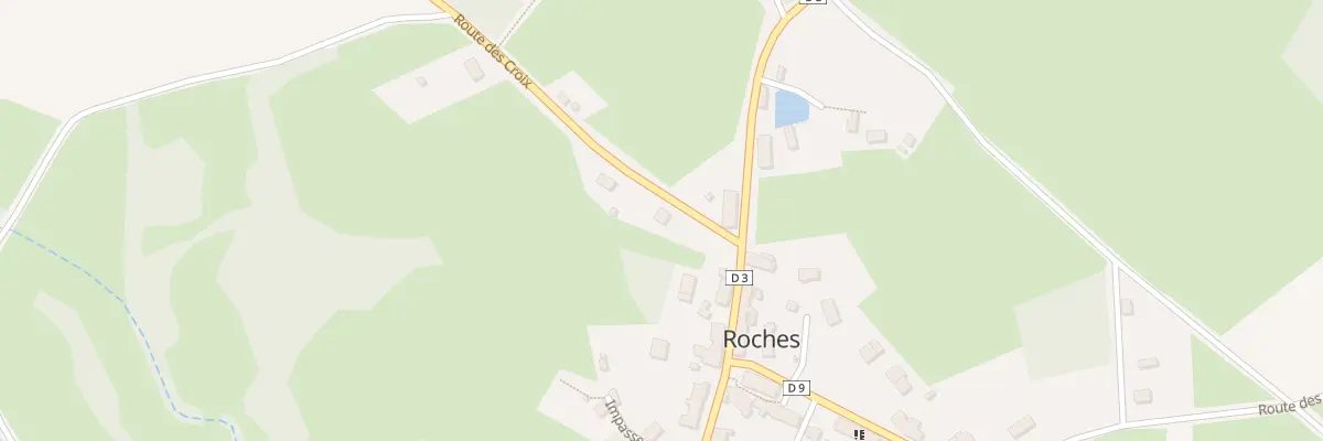 Plan du 1 Rte des Croix à Roches