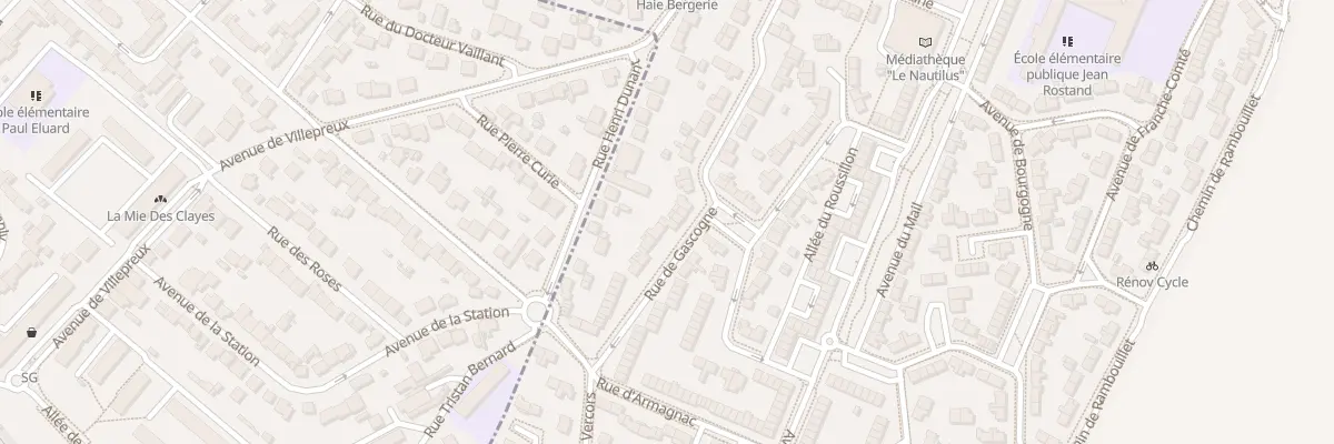 Plan du 40 Av de Gascogne à Villepreux