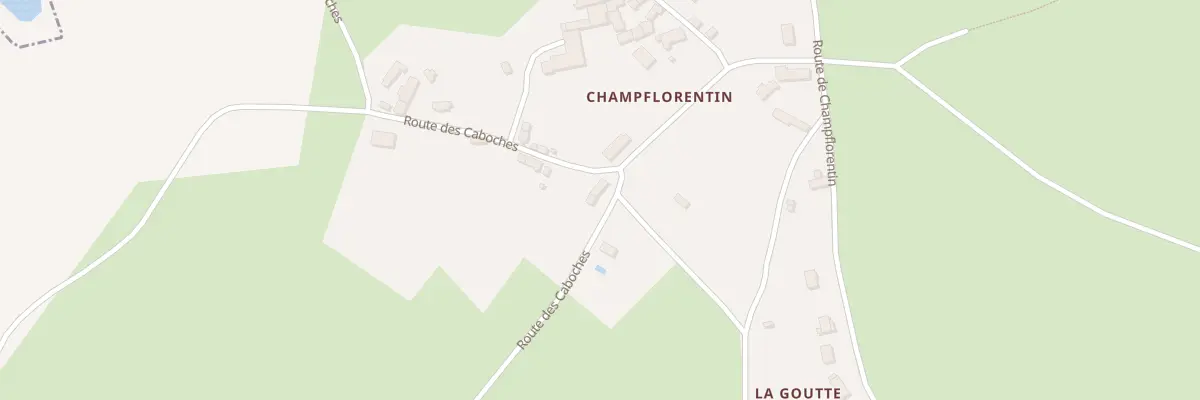 Plan du 11 Rte des Caboches à Briantes