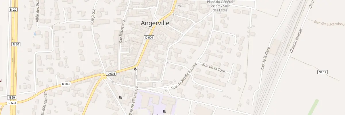 Plan du 15 Rue du Doc Buisson à Angerville