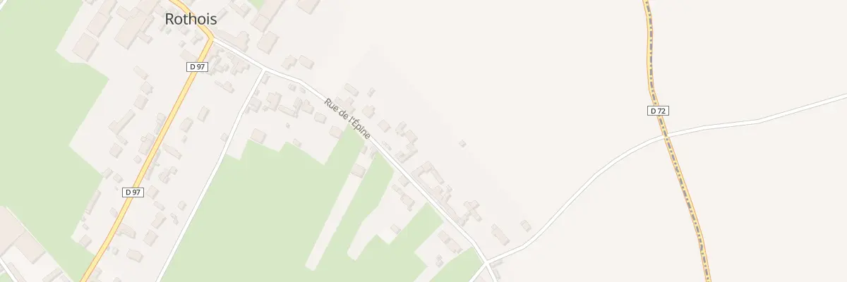 Plan du 19 Rue de l’Epine à Rothois