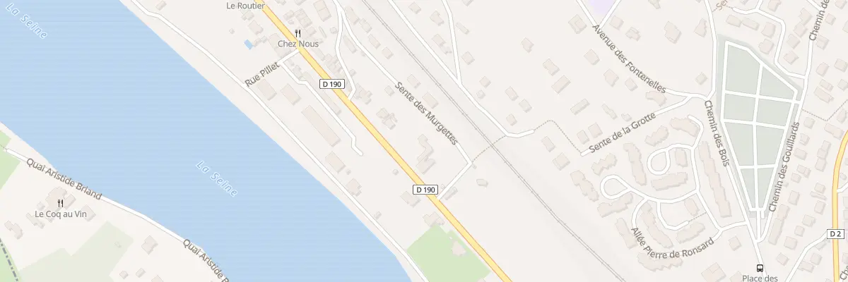 Plan du 258 Rue Paul Doumer à Triel-sur-Seine