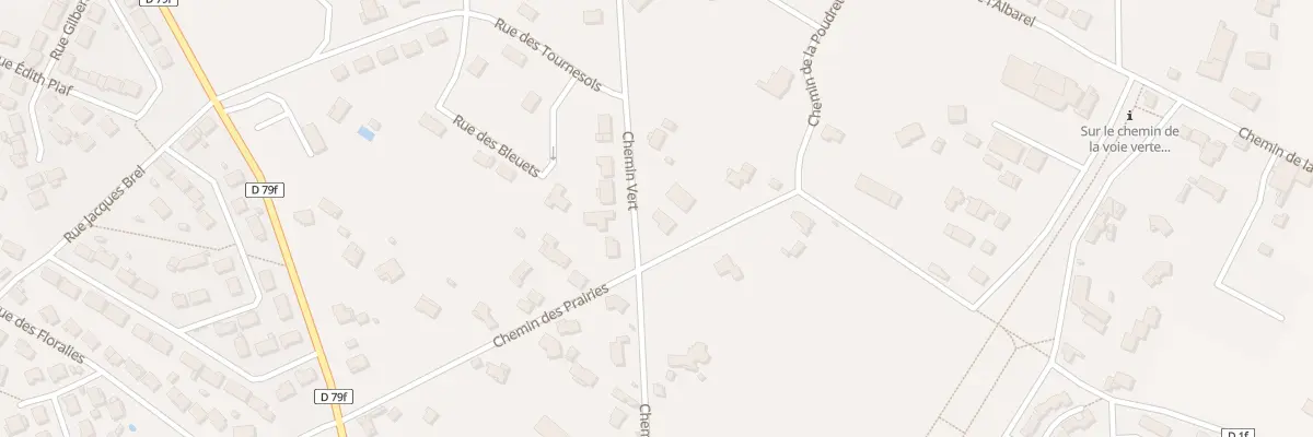 Plan du 9001 Che des Prairies à Revel