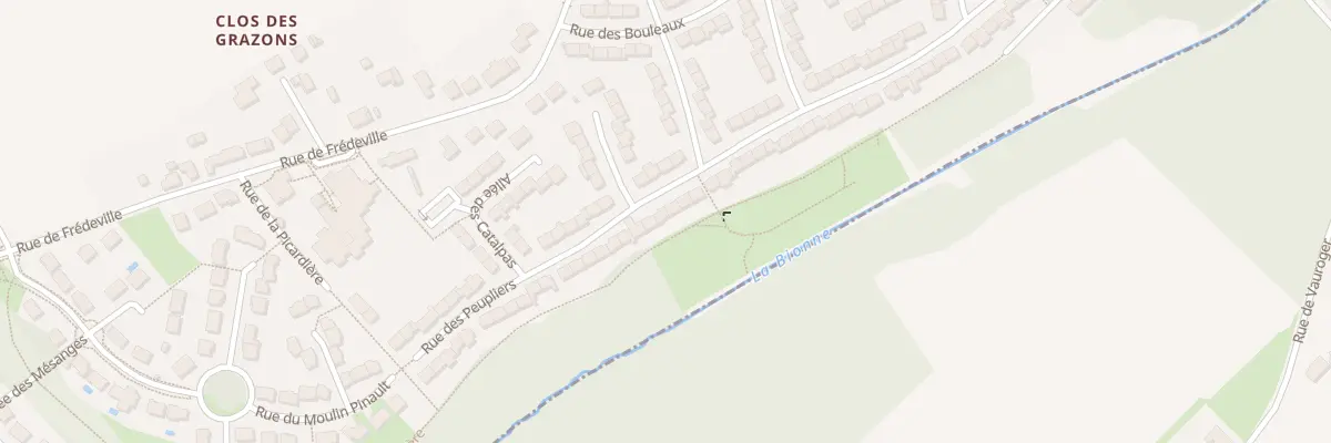 Plan du 40 Rue des Peupliers à Saint-Jean-de-Braye