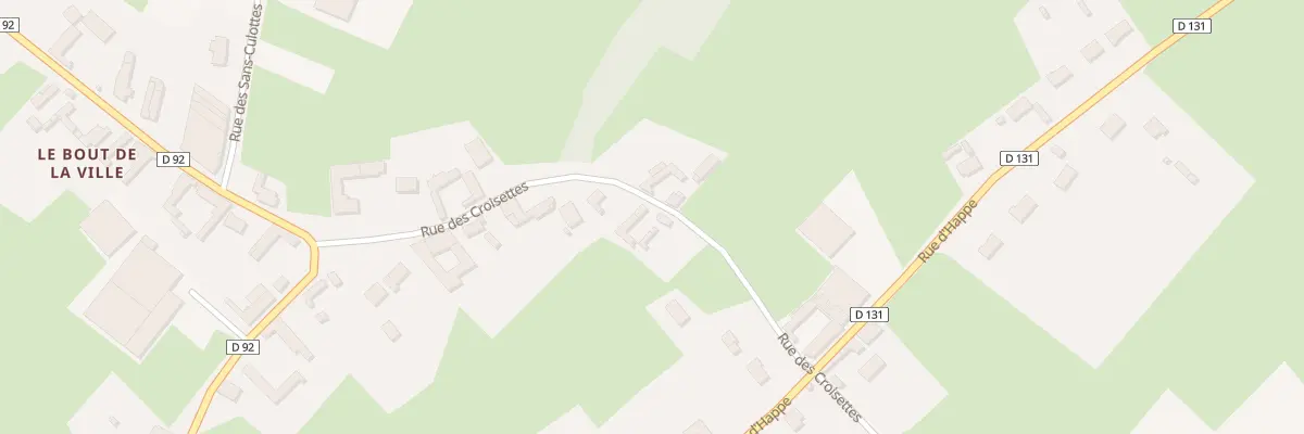 Plan du 14 Rue des Croisettes à Campagne-lès-Boulonnais