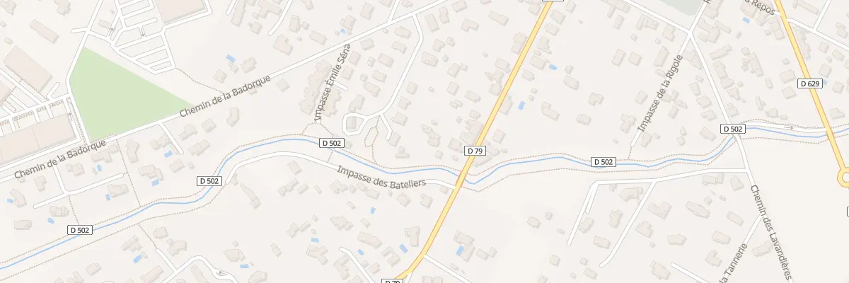 Plan du 88 Av de Vaudreuille à Revel
