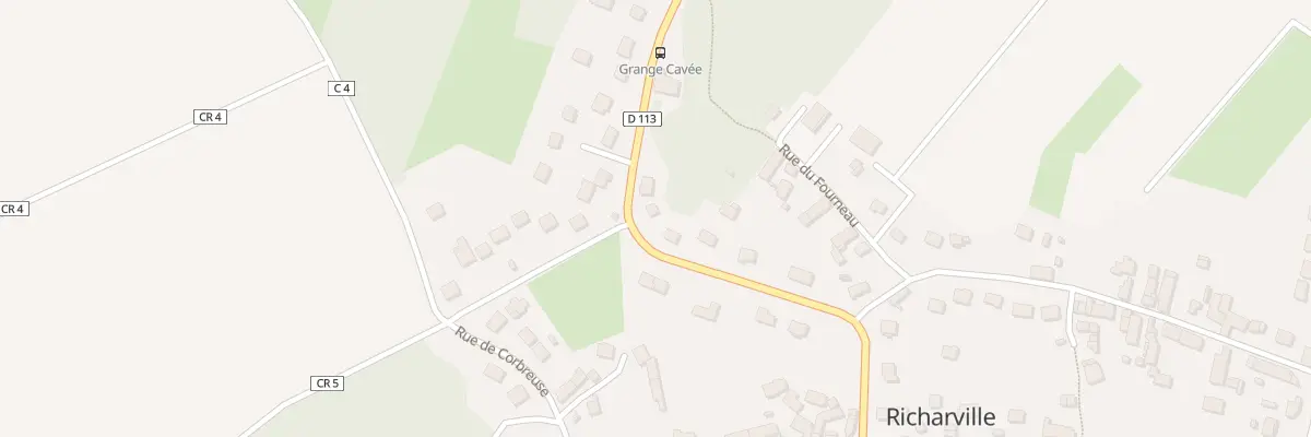 Plan du 22 Rue des Granges à Richarville