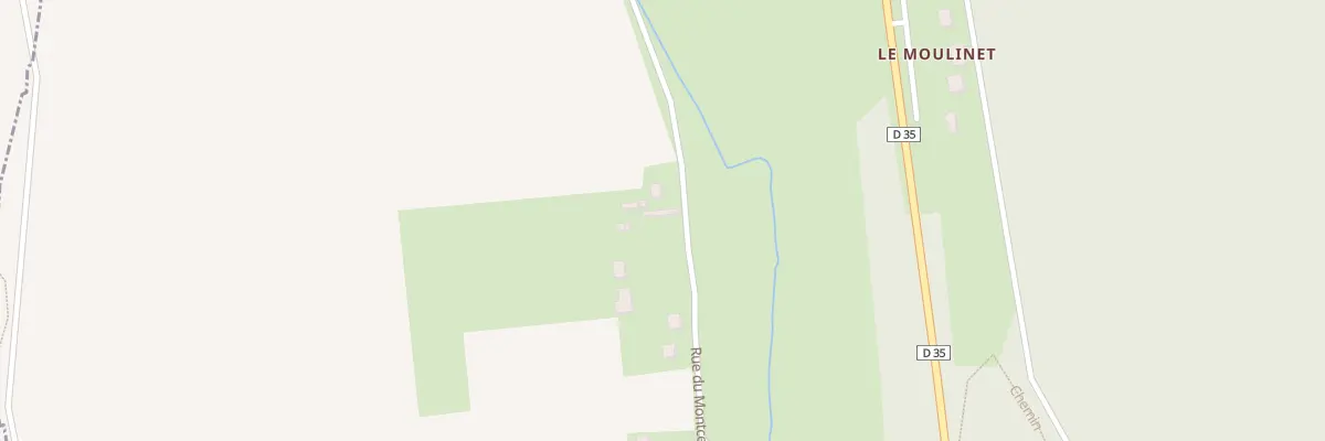 Plan du 43 Rue Montcel à Montchevreuil