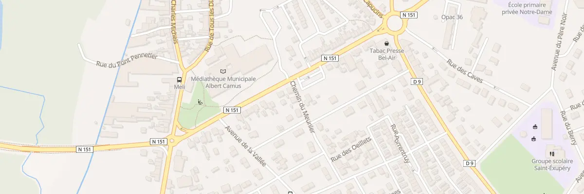 Plan du 30 Av de Bel Air à Issoudun