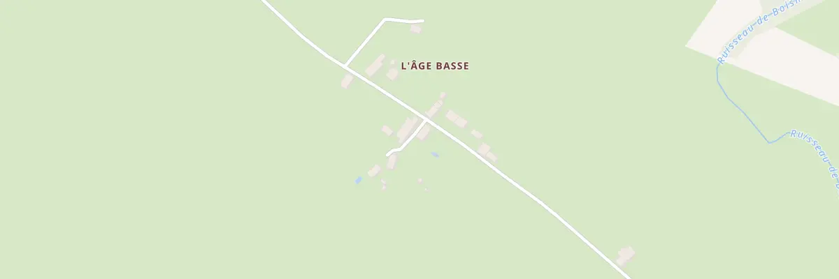 Plan du 5 L’Age Basse à La Cellette