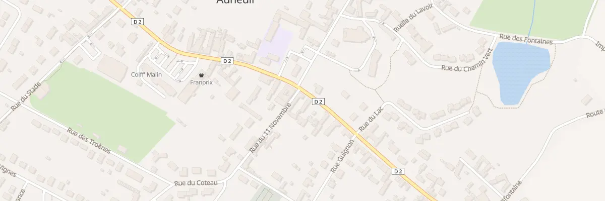 Plan du 310 Rue du Gen Leclerc à Auneuil