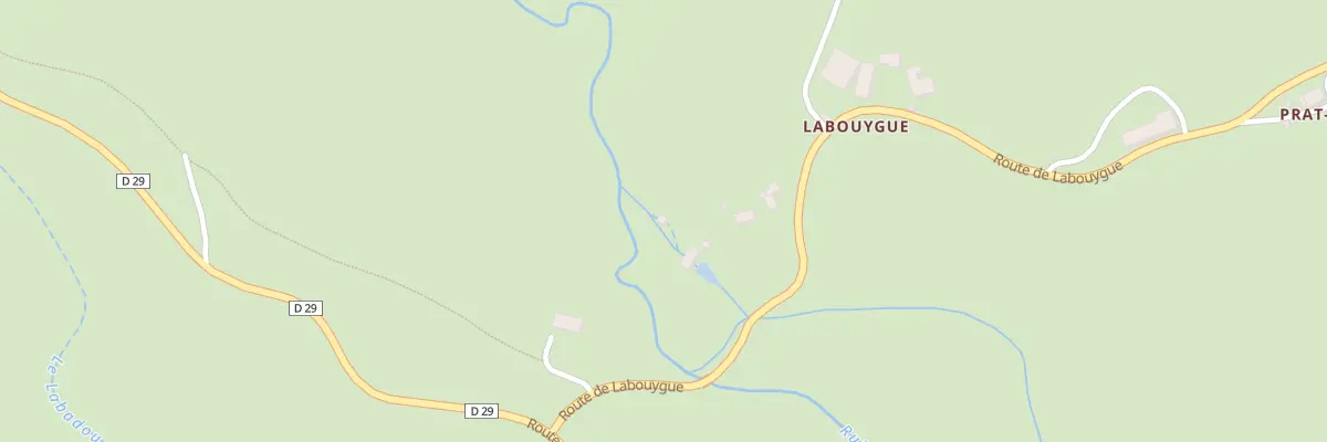 Plan du 191 Rte de Labouygue à Sousceyrac-en-Quercy