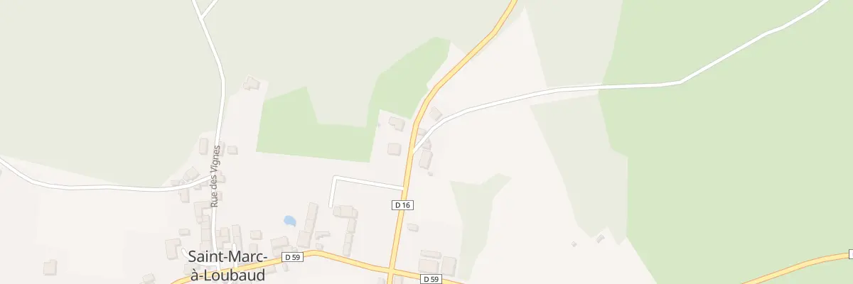 Plan du 5088 Des Vergnes à Saint-Marc-à-Loubaud