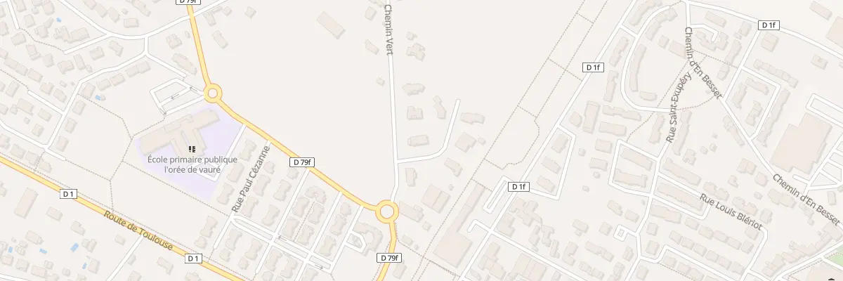Plan du 1 Rue des Marguerites à Revel