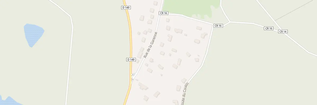 Plan du 114 Rue de la Garenne à Bullion