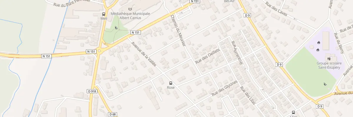 Plan du 2 Rue de la Glacière à Issoudun