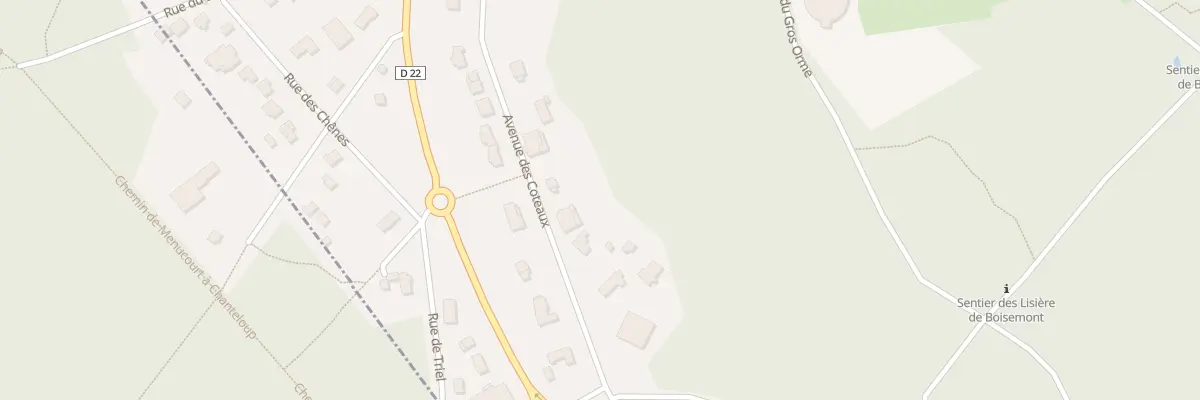 Plan du 11 Av des Coteaux à Boisemont