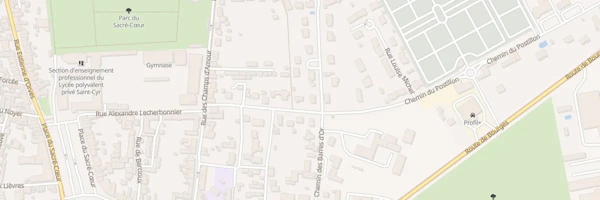 Plan du 15 Che du Postillon à Issoudun