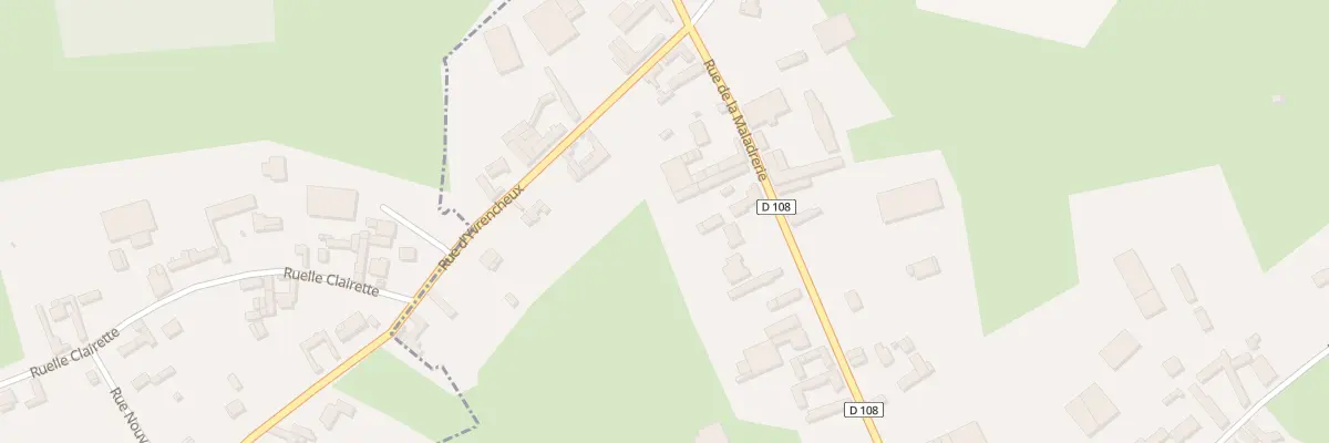 Plan du 40 Rue de la Maladrerie à Yvrench