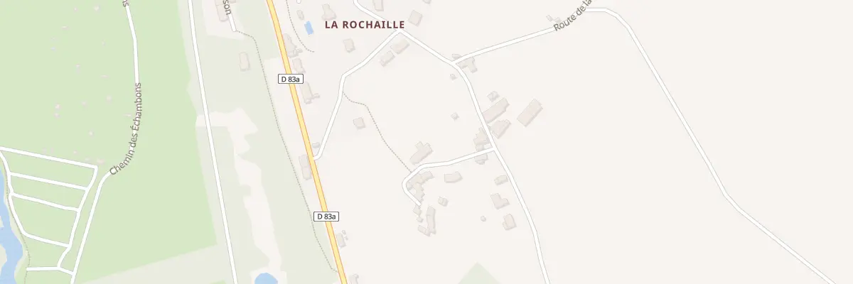 Plan du 18 La Rochaille à La Châtre