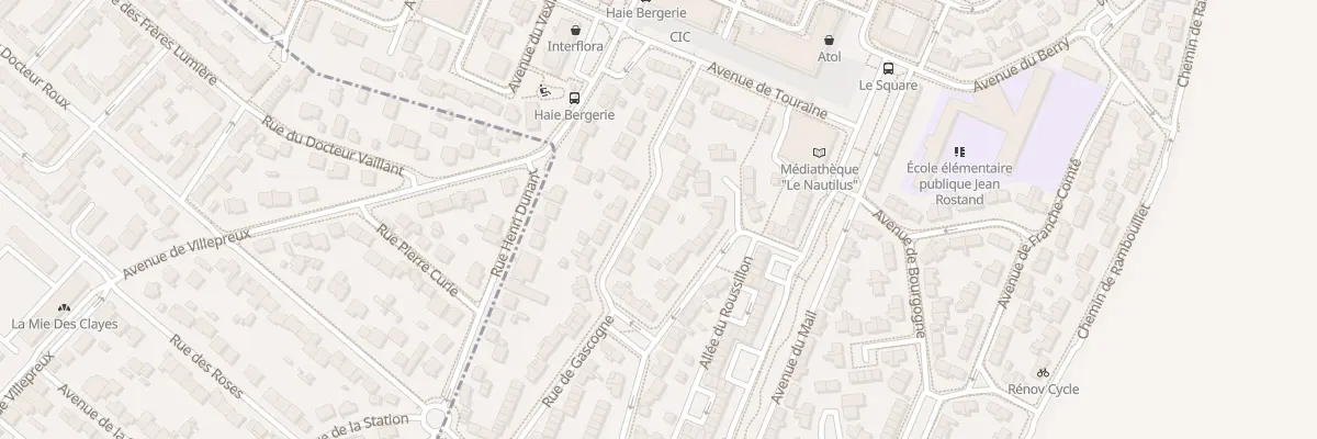 Plan du 19 Av de Gascogne à Villepreux