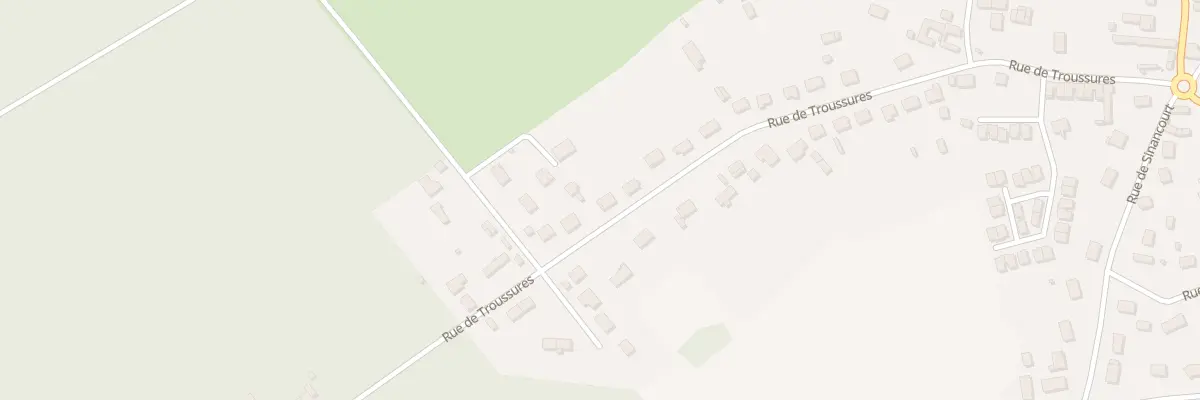 Plan du 26 Rue de Troussures à Rainvillers