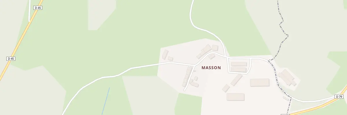 Plan du 1 Masson au Donzeil