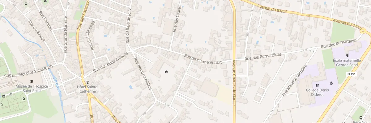 Plan du 30 Rue de l’Orme Verdat à Issoudun