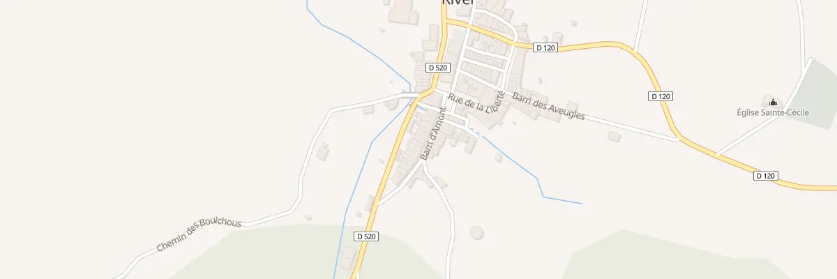 Plan du 49 Le Village à Rivel