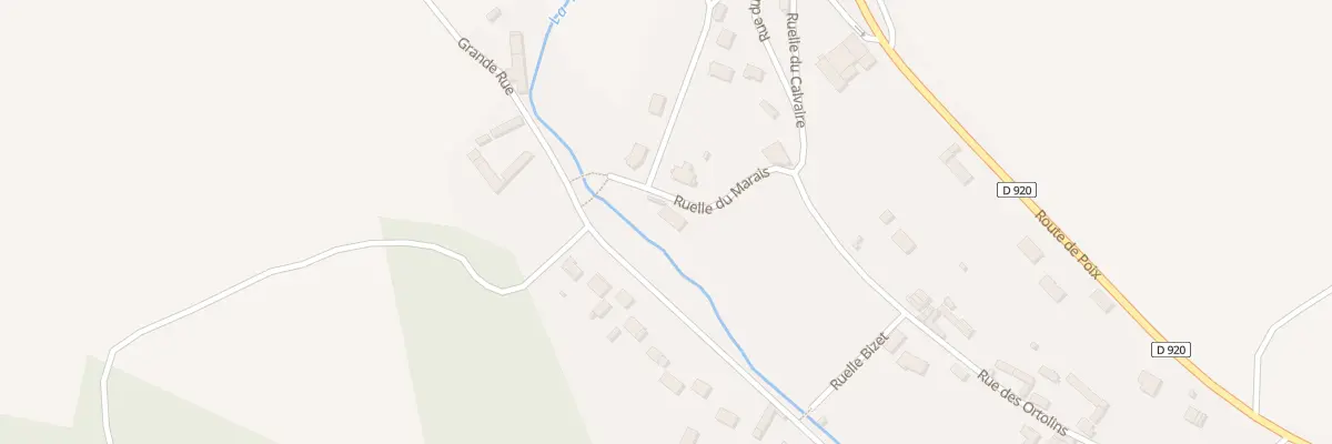 Plan du 2 Rle du Marais à Blangy-sous-Poix