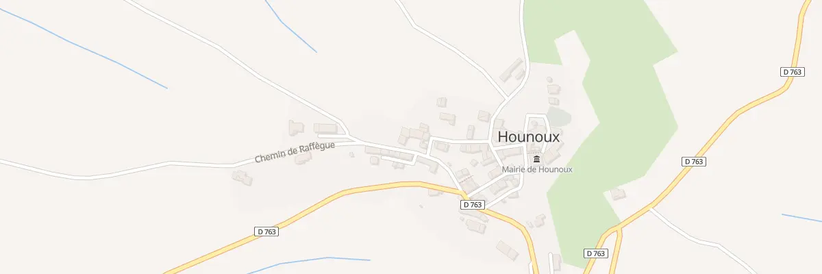 Plan du 18 Rue Seigneur Honoso à Hounoux