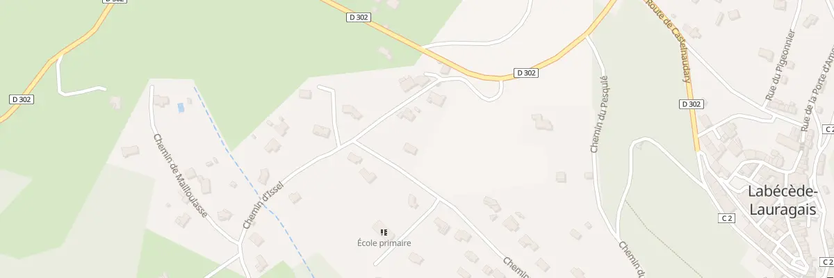 Plan du 6 Che de la Croix à Labécède-Lauragais