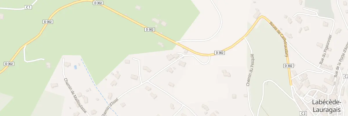 Plan du 105 Capellanie à Labécède-Lauragais