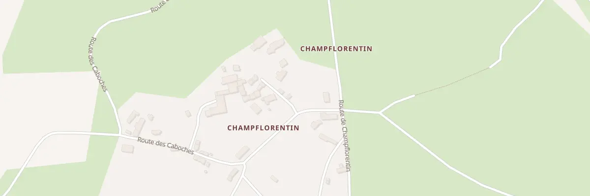 Plan du 2 Rte des Caboches à Briantes