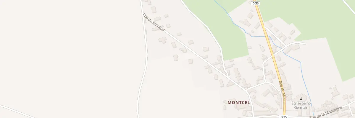 Plan du 7B Rue Montcel à Montchevreuil