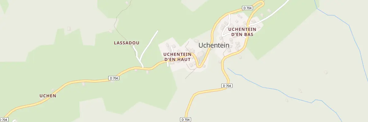 Plan du 38 Uchentein Village à Bordes-Uchentein
