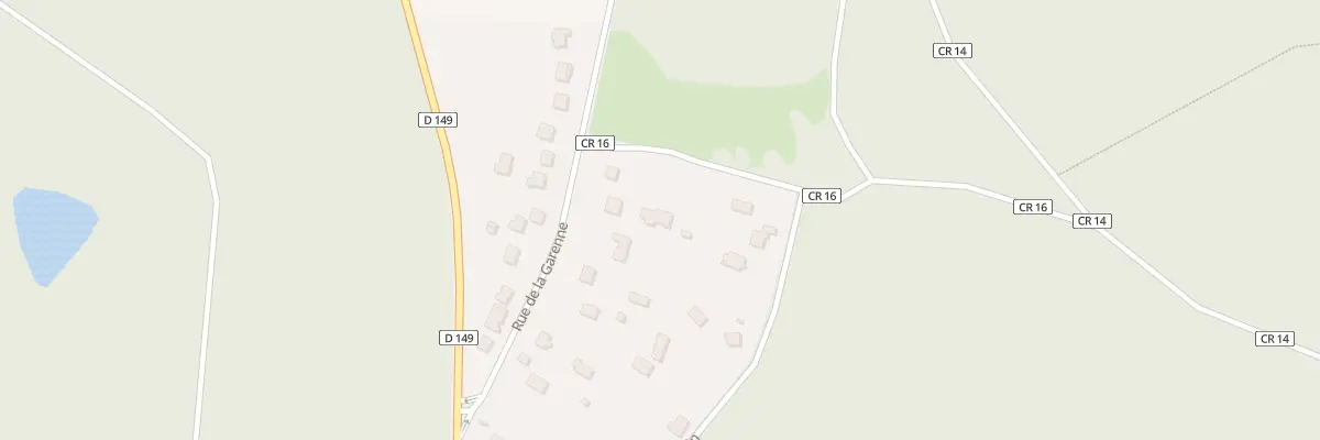 Plan du 200 Rue de la Garenne à Bullion