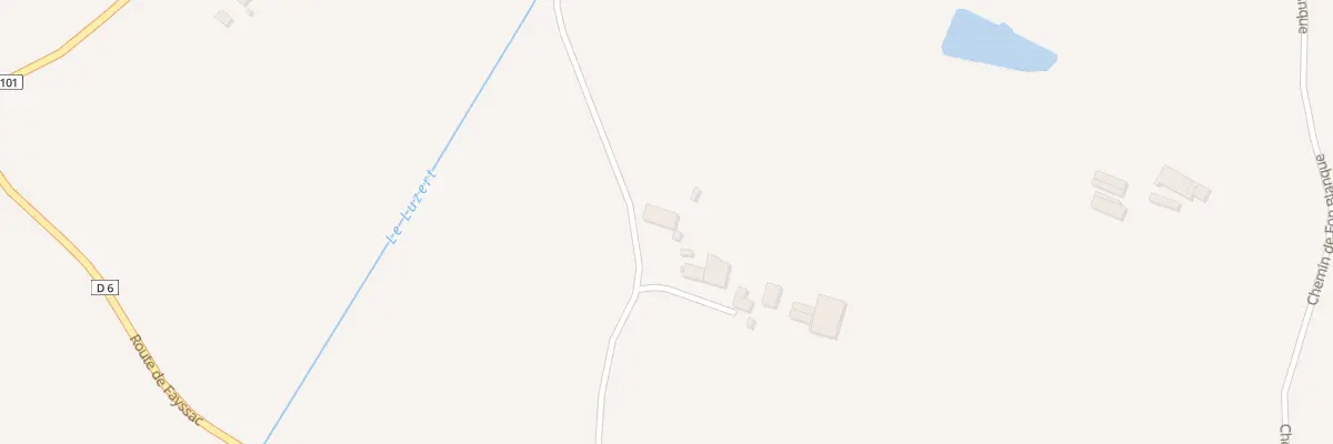 Plan du 386 Che de Gabaude à Labastide-de-Lévis