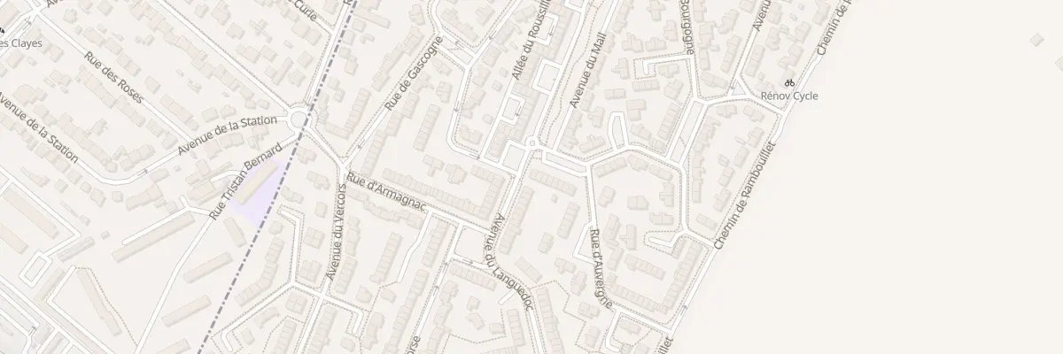 Plan du 2 Rue du Nivernais à Villepreux