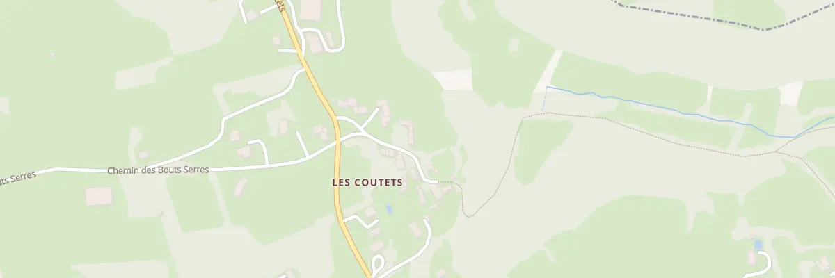 Plan du 5152A Les Coutets à La Rouquette