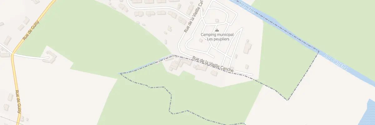 Plan du 4 Rue de la Vieille Canche à Guisy