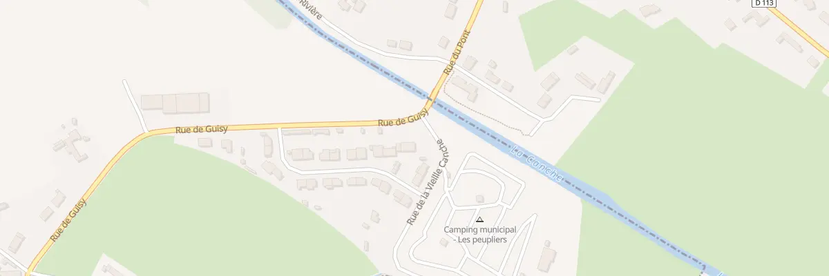 Plan du 816 Rue de Guisy à Bouin-Plumoison