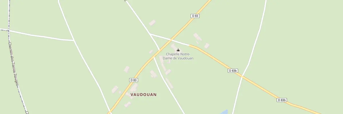 Plan du 7 Vaudouan à Briantes