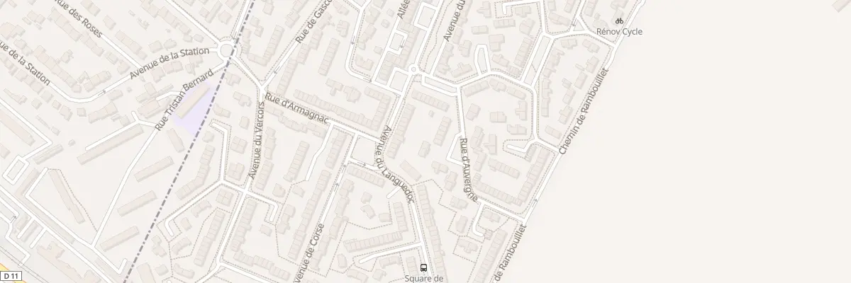 Plan du 14 Rue d’Auvergne à Villepreux